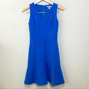 Banana Republic Blue Fit and Flare Dress